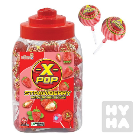 detail Xpop jahoda 100ks