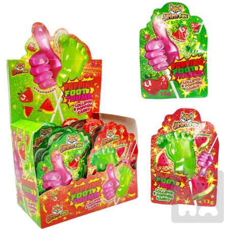 detail Jimmyfox popping foot a thumb 13g/36ks