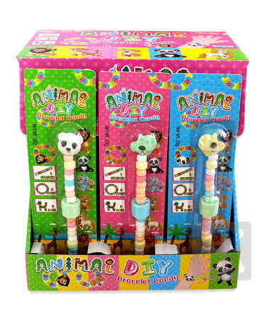detail Animal DIY bracelet candy 20g/24ks