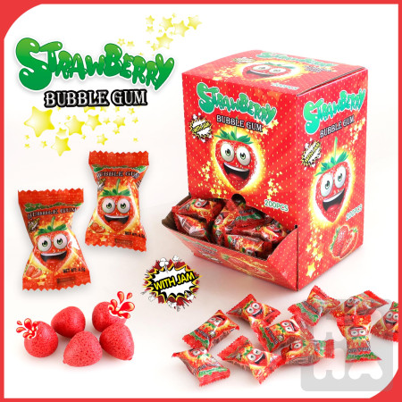 detail Bubble gum 200ks Strawberry