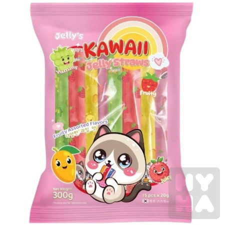 detail Kawaii jelly straws 300g