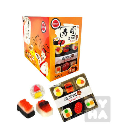 detail Sushi gummy 18g/20ks