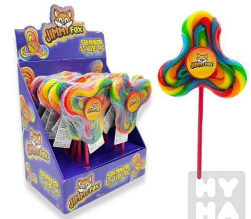 detail JimmyFox Spinner Lollipop 85g/12ks