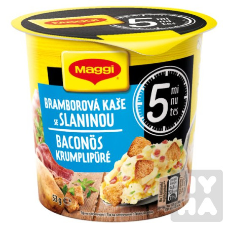 detail Maggi 5 minut Bramborová kaše se slanin 53g