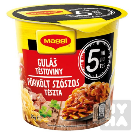 detail Maggi 5 minut guláš těstoviny 55g
