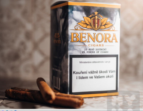 detail Benora doutník U 25ks/krabice