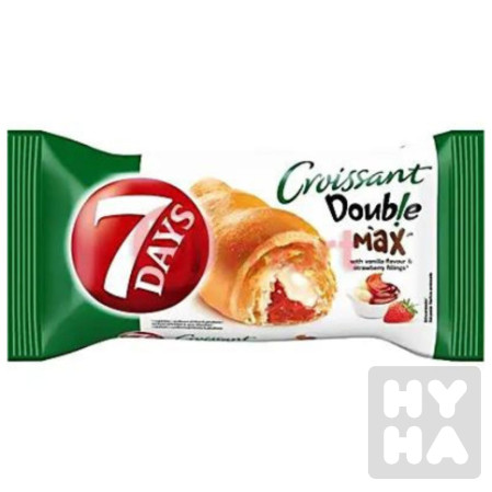 detail 7days croissant 80g vanila,jahoda Maxi