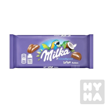 detail Milka 100g Bubble kokos