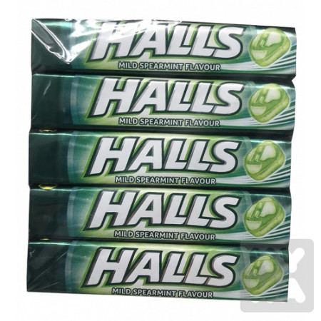 detail Halls 33,5g Mild spearmint