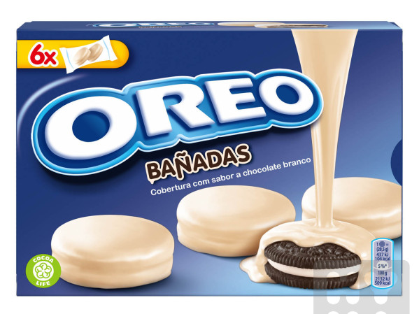 detail Oreo 246g Bilé čokolady