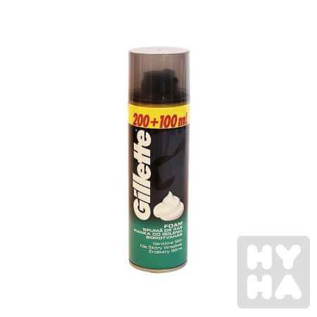 detail Gillette pena 300ml