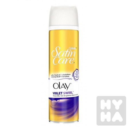 detail Satin care 200ml shave gel Olay violet