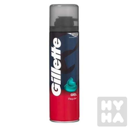 detail Gillette shave gel 200ml Regular