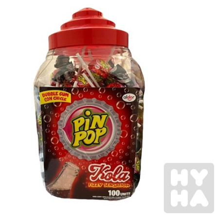 detail PINPOP lízatko 17g Cola/100ks