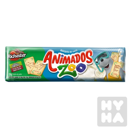 detail Richester Animados zoo 150g mlecne