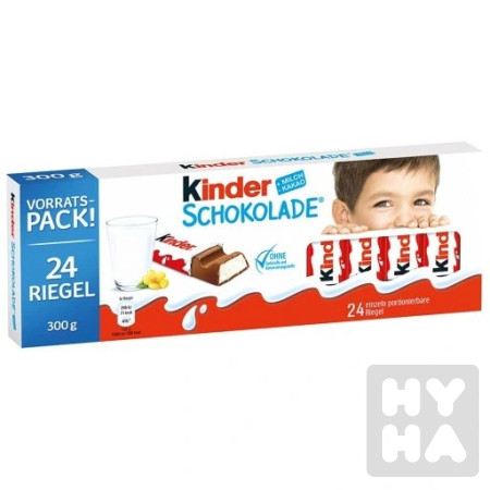 detail Kinder chocolate 300g 24ks