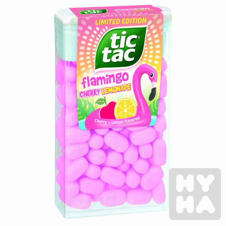 detail Tictac 54g Flamingo cherry lemonade