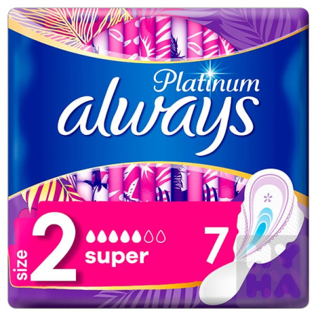 detail Always ultra platinum 2-7ks
