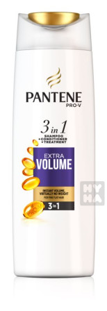 detail Pantene šampon 325ml 3in1 Extra Volume