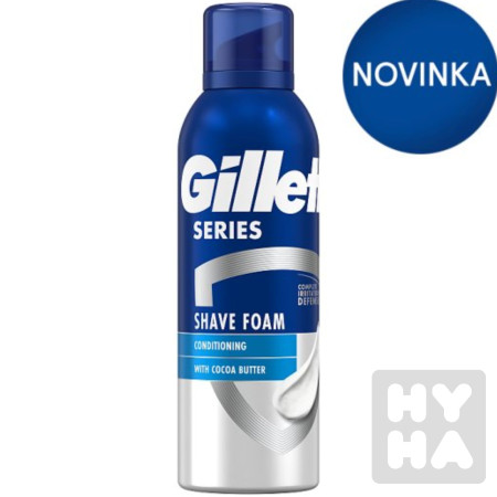 detail Gillette shave foam 200ml with cocoa butter