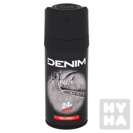 detail Denim deodorant 150ml Black