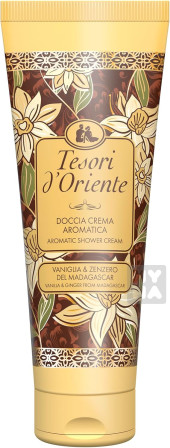 detail Tesori sprchový krém 250ml Vanilla a ginger