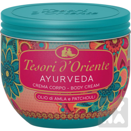 detail TESORI tělový krém 300ml AYURVEDA