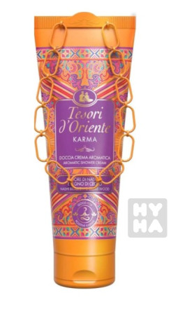 detail TESORI sprchový krém 250ml Karma ritual