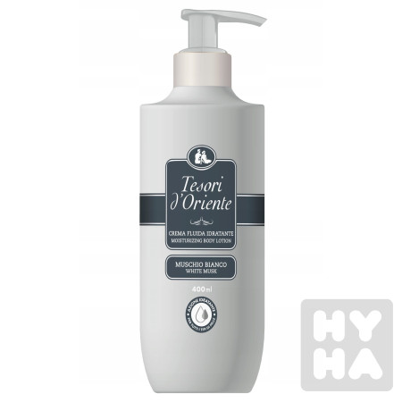 detail TESORI tělové mléko 400ml Muschio Bianco