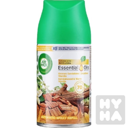 detail Airwick náplň 250ml vanilla sandalwood
