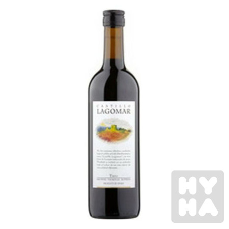 detail Castillo lagomar 750ml vino tinto