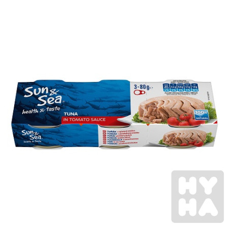 detail Sun&sea tunak tomato 3x80g