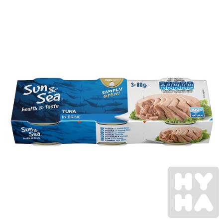 detail Sun&Sea Tunak vl. stava 3x80g
