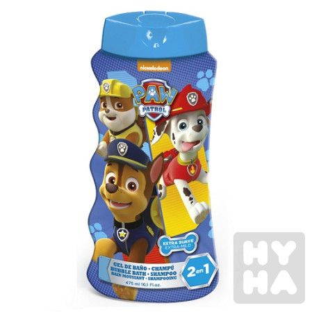 detail Sampon a pena 2v1 475ml Paw patrol