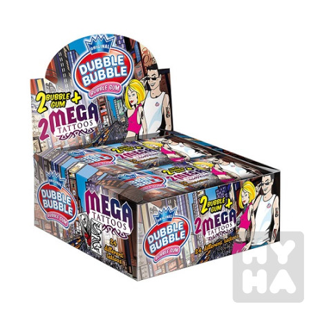 detail Bubble bubble Mega Tattoo 24ks