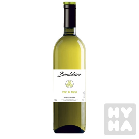 detail Vino Blanco 0,75L Bandoleiro bílé suché