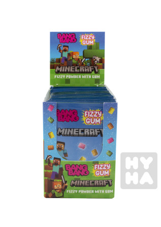 detail Minecraft bangbang fizzy gum 22,5g/20ks