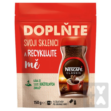 detail Nescafe classic doypack 150g