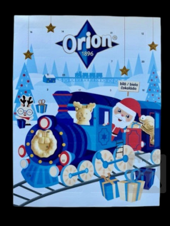 detail Orion advent calendar white 85g