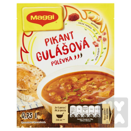 detail Maggi Pikant Gulášová polevka 58g