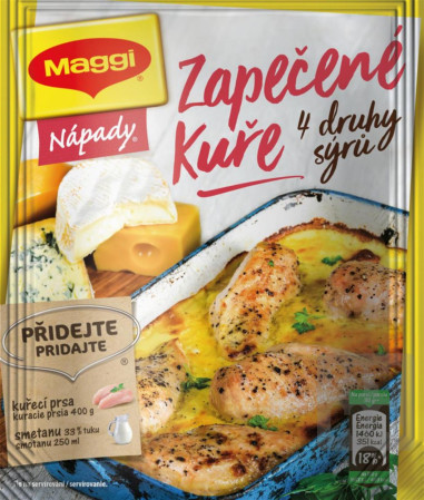 detail Maggi zapečené kuře 4 druhy sýrů 32g