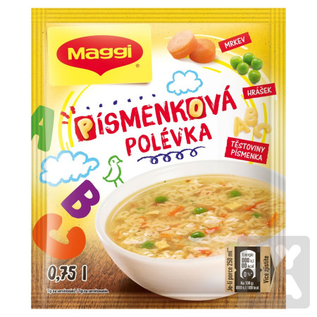 detail Maggi písmenková polévka 51g