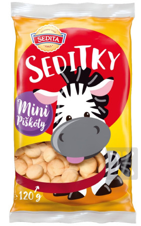 detail Seditky piškoty mini 120G