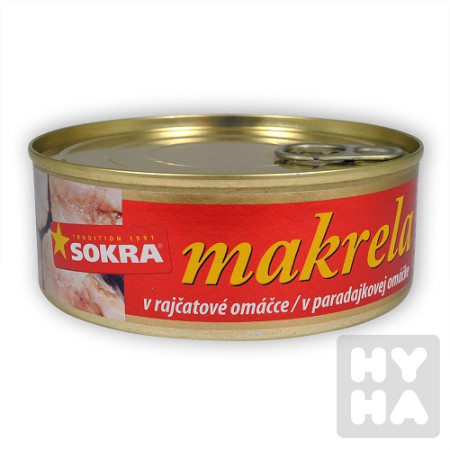detail Sokra Makrela 240g v rajcatove omac.