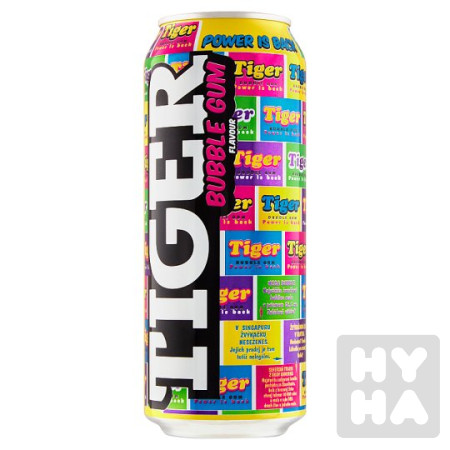 detail Tiger 500ml bubble gum