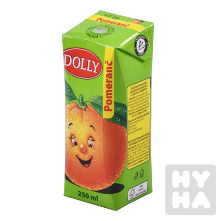 detail Dolly 250ml pomeranč
