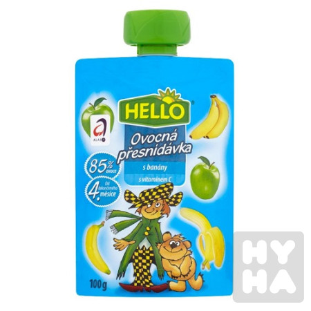 detail Hello kapsička 100g s Banány