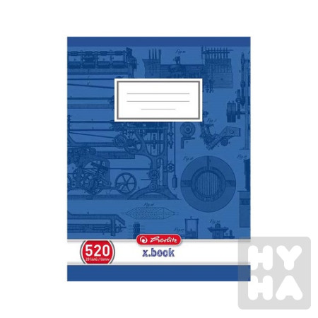 detail herlitz skolni sesit a5 520/20list