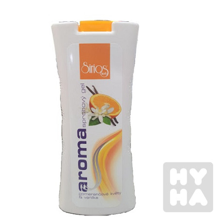 detail Sirios spr.gel 500ml Pomerancove a vanilka