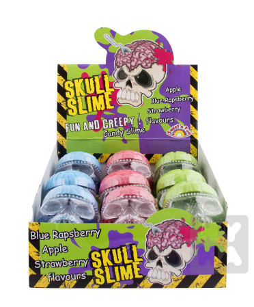 detail Sweet Fun skull slime 100g/9ks